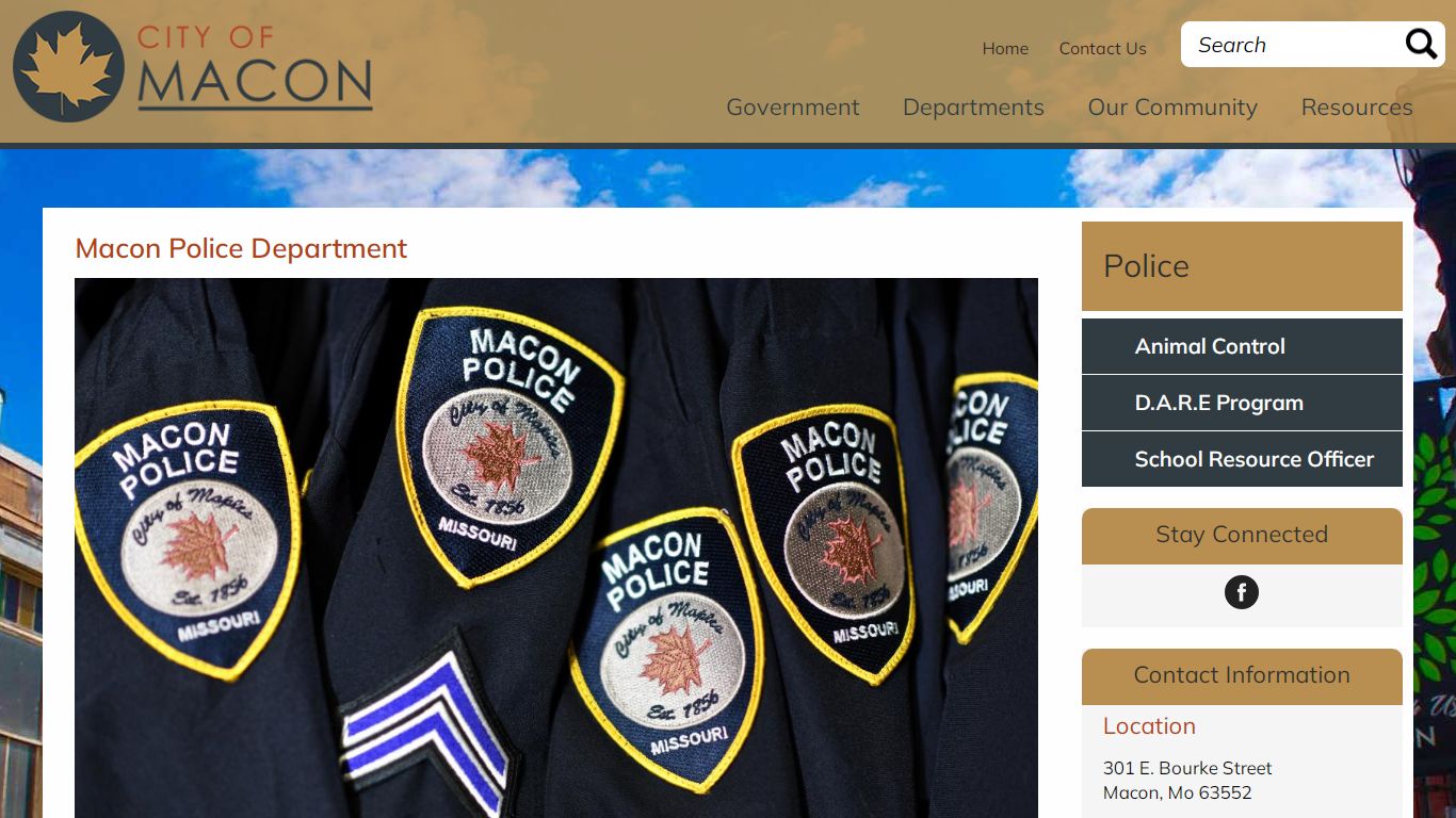 Macon Police Department | Macon Missouri