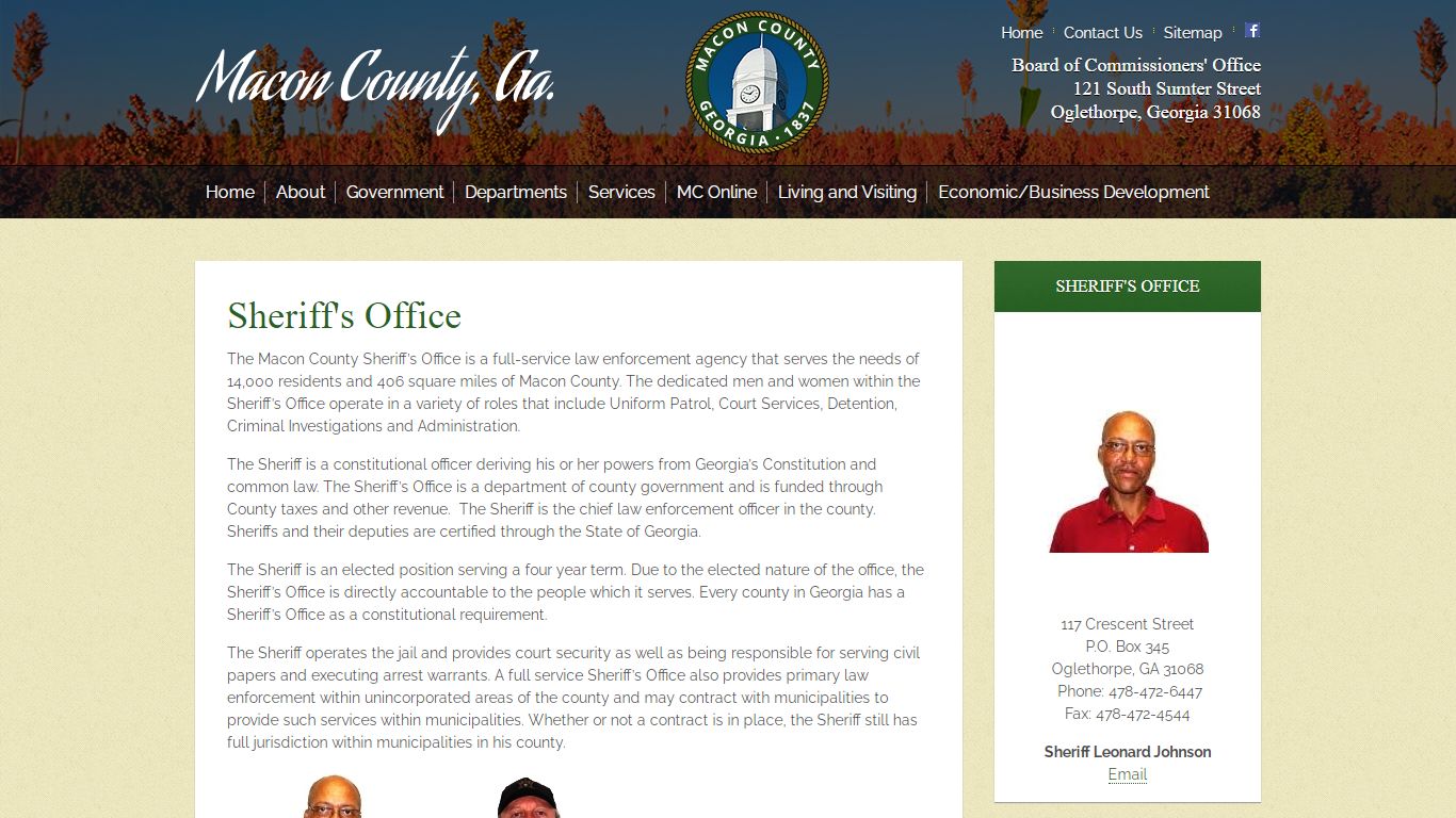Sheriff's Office - Macon County, GA